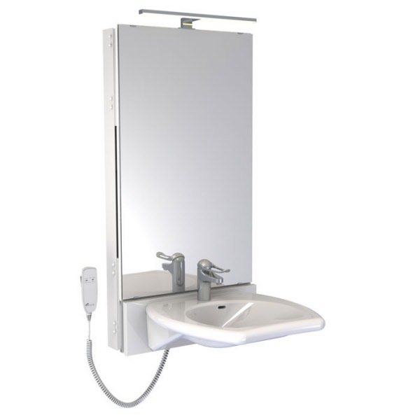 Hoehenverstellbar verstellbar Waschbecken Waschtisch Lift