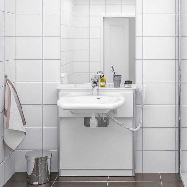 Höhenverstellbar verstellbar Waschbecken Waschtisch Lift