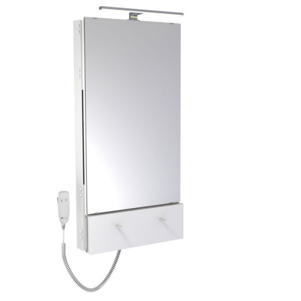 Waschtischlift motorisch verstellbar T11.5 cm m.Spiegel beleuchtet m